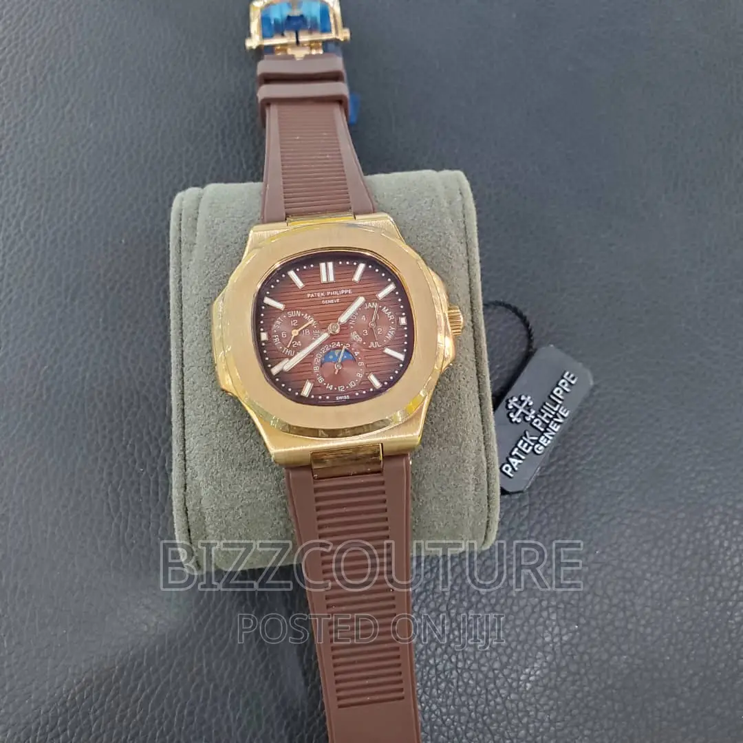 Original PATEK PHILIPPE Rubber Strap Watch Available Instore