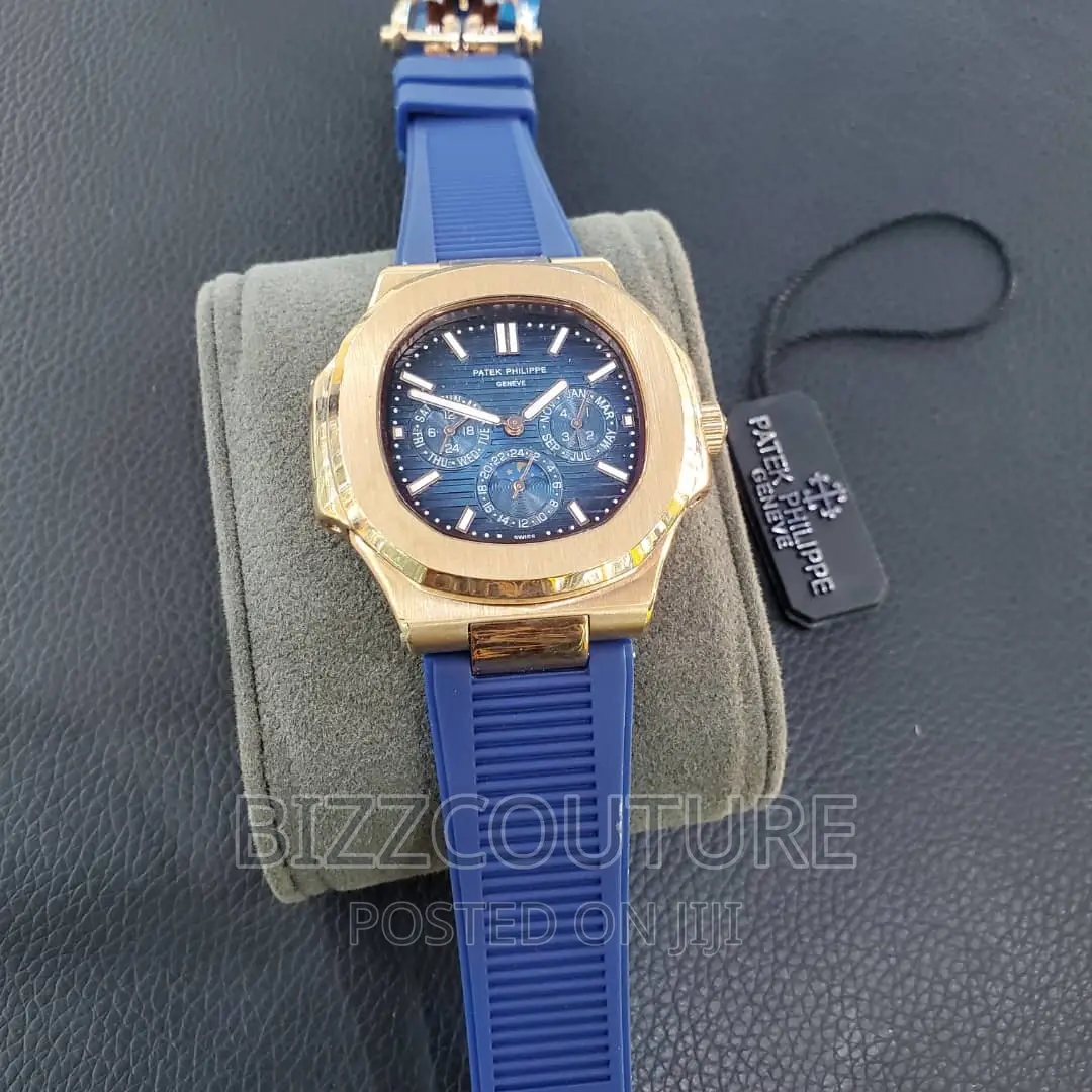 Original PATEK PHILIPPE Rubber Strap Watch Available Instore
