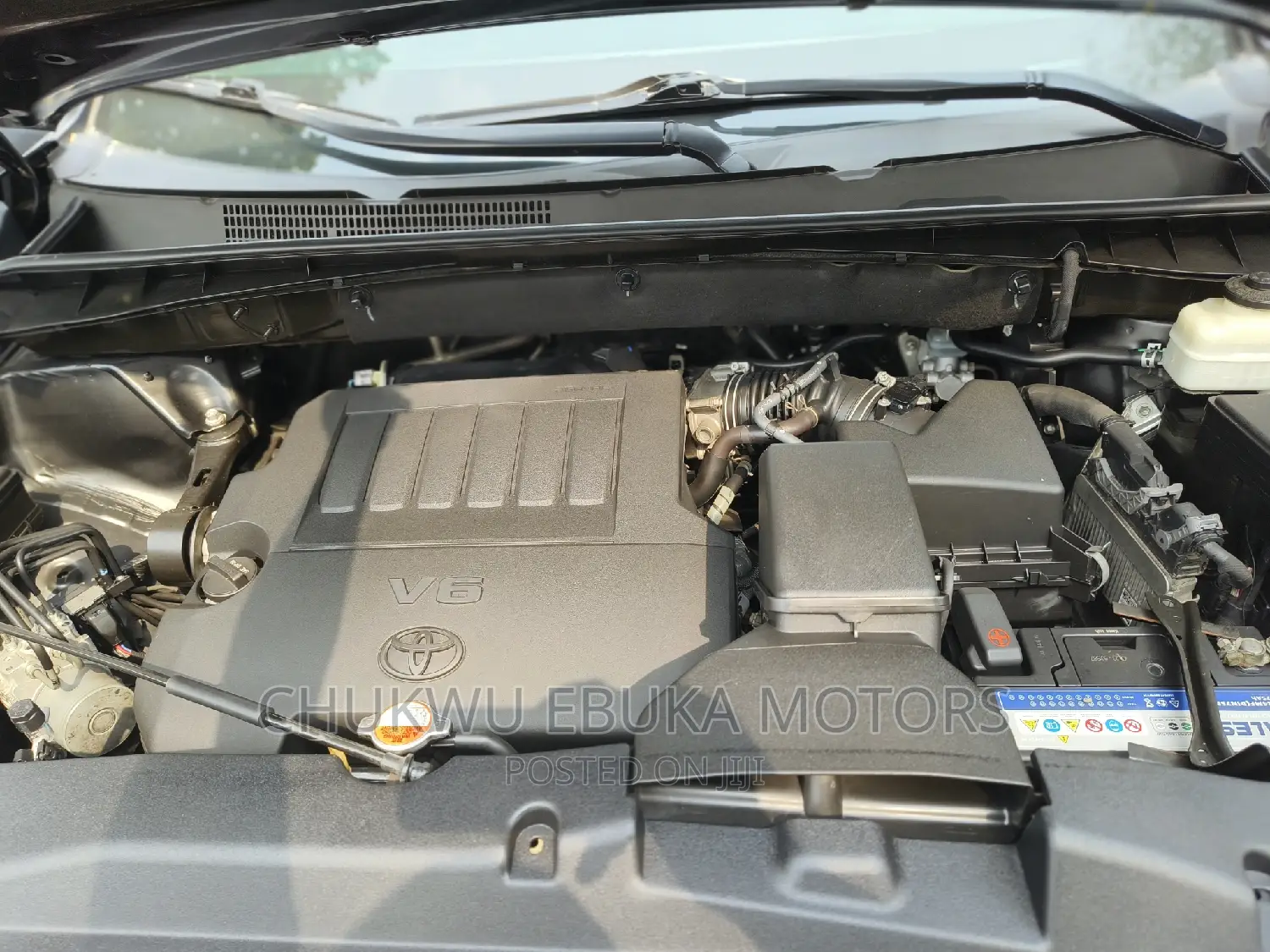 Toyota Highlander XLE 4x4 V6 (3.5L 6cyl 8A) 2017 Black