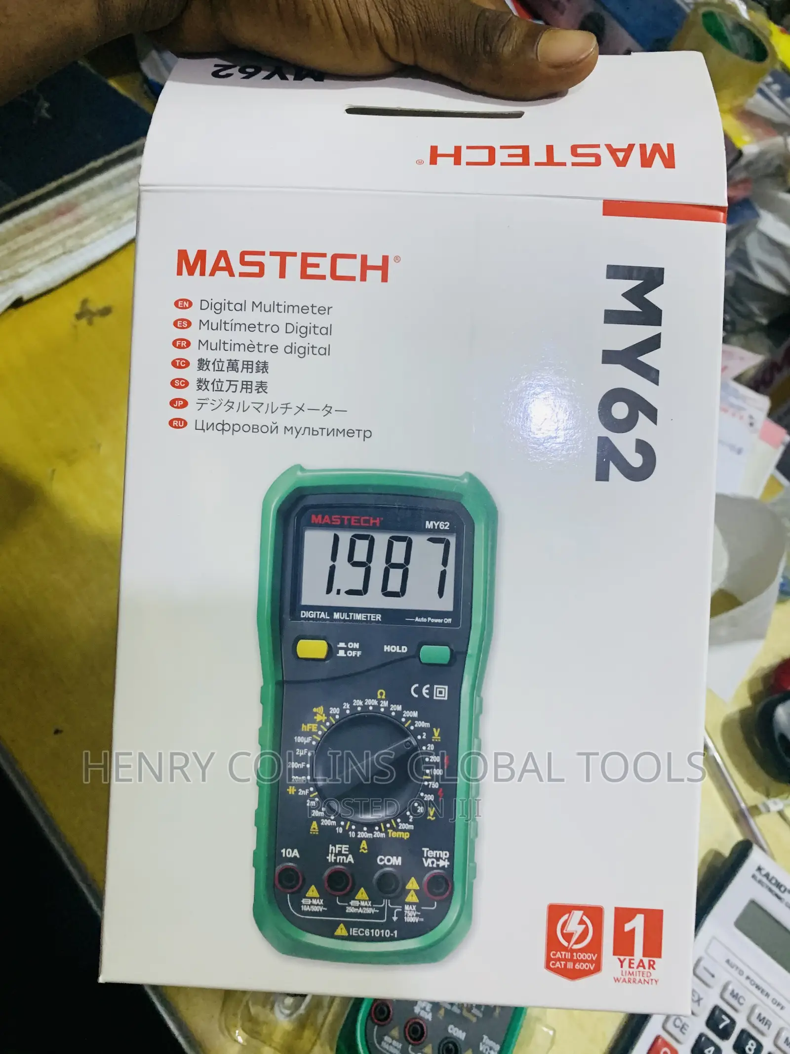 Mastech Digital Multimeter My62