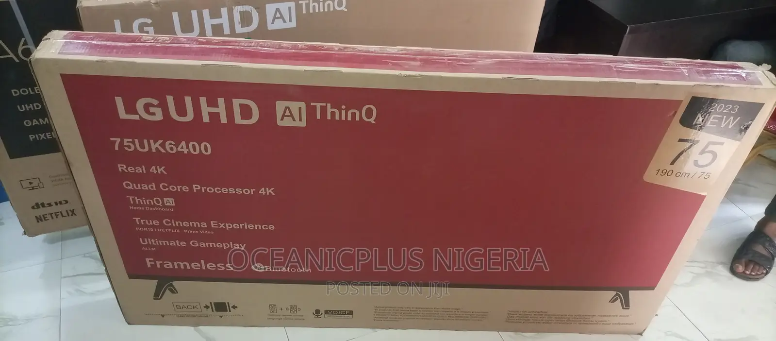 Act Quickly LG 75inches Smart Tv On The Move