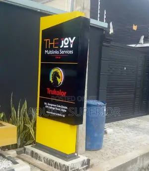 A 12ft by 3ft Pylon Signage
