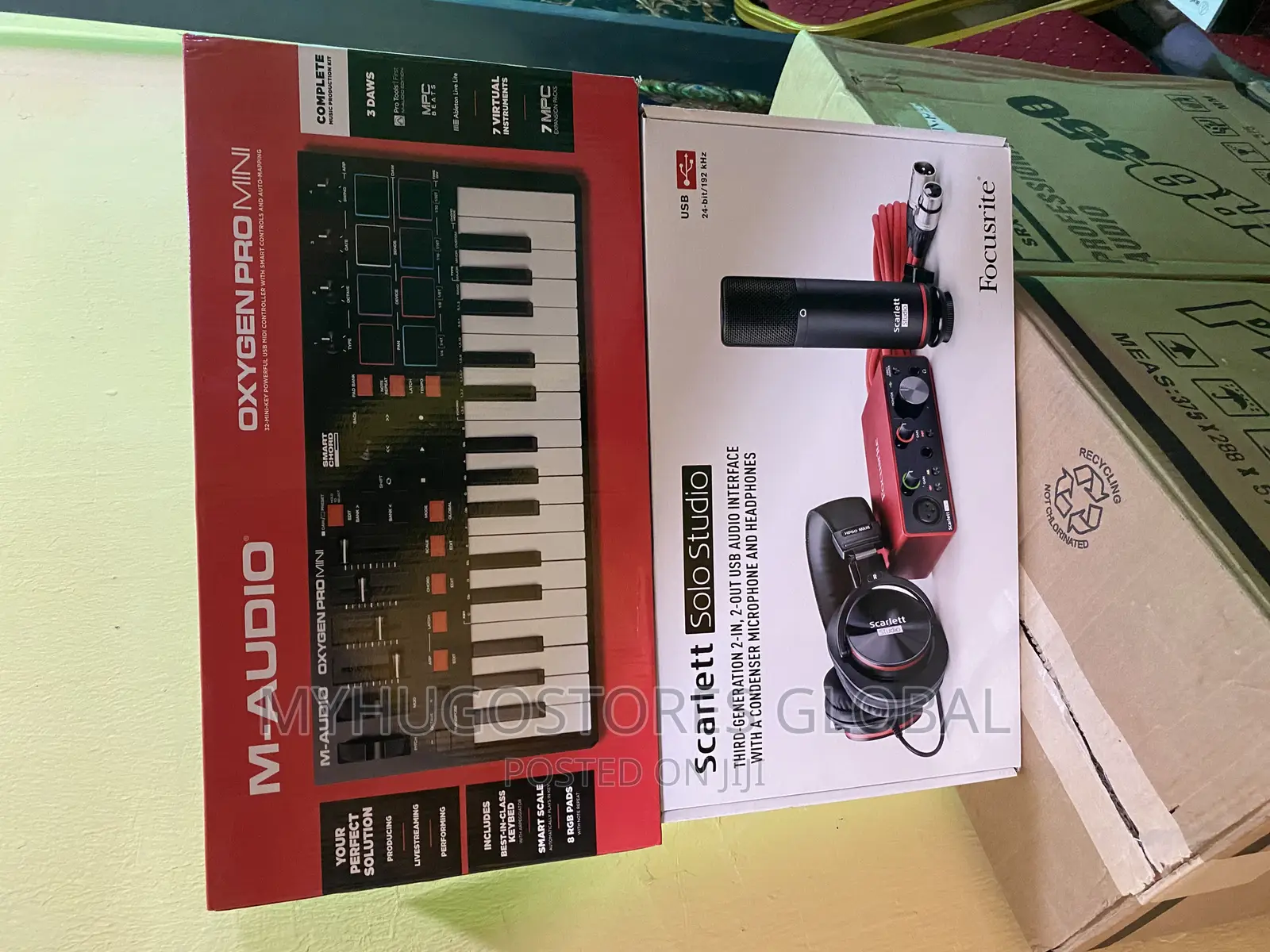 Oxygen Pro Mini 32-Mini and Solo Studio