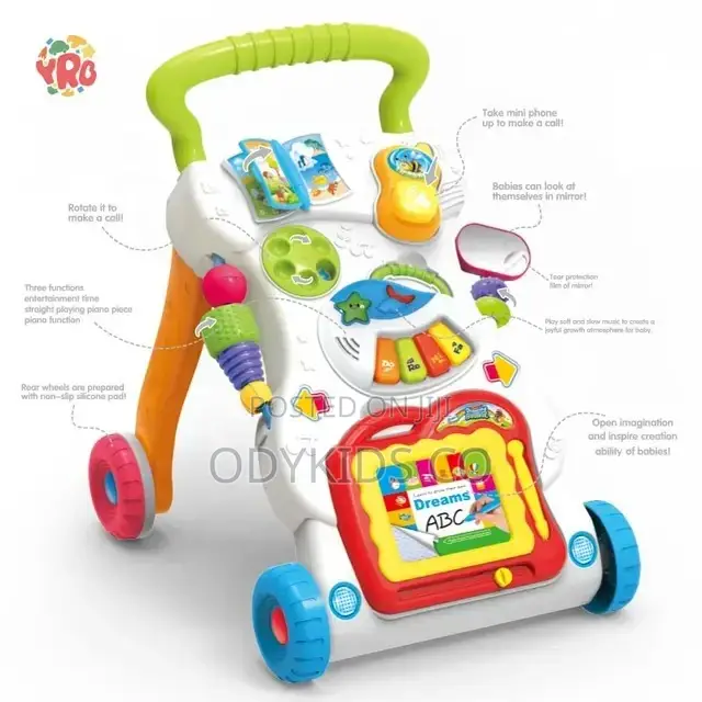 Durable Using Baby 3-in-1 Multifunctional Baby Walker