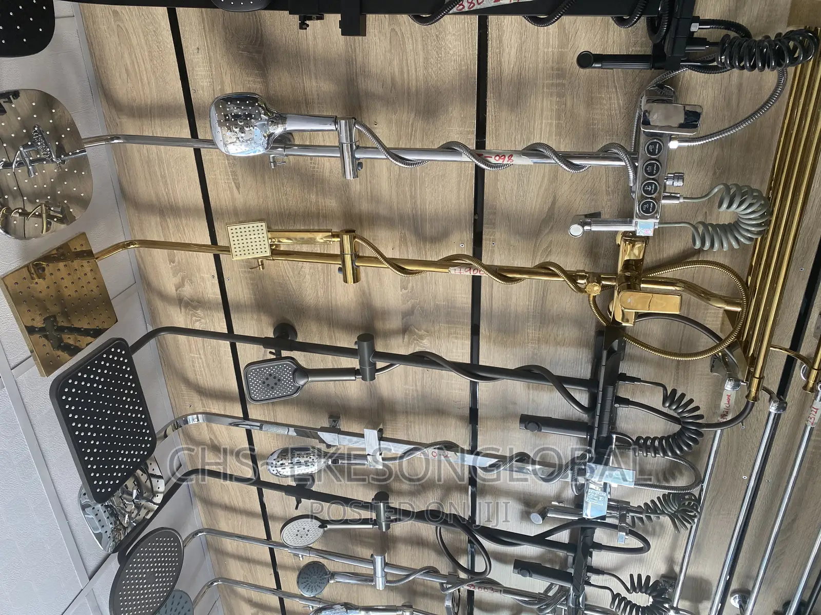 High Quality Gold Shower for Master Toilet