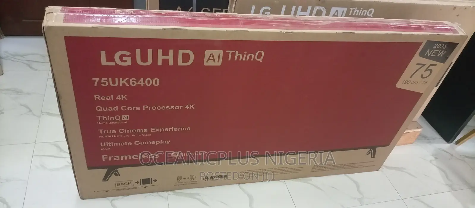 Fast Moving LG 75'' Smart Tv