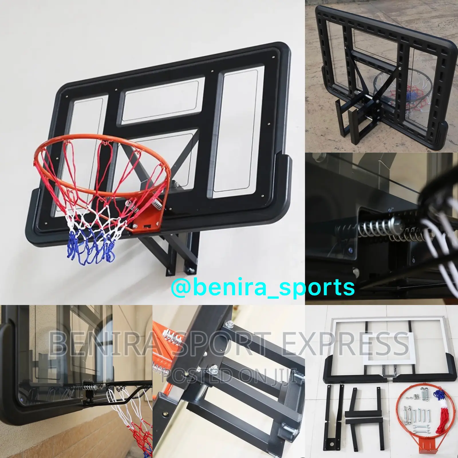 Basketball Backboard And Rim