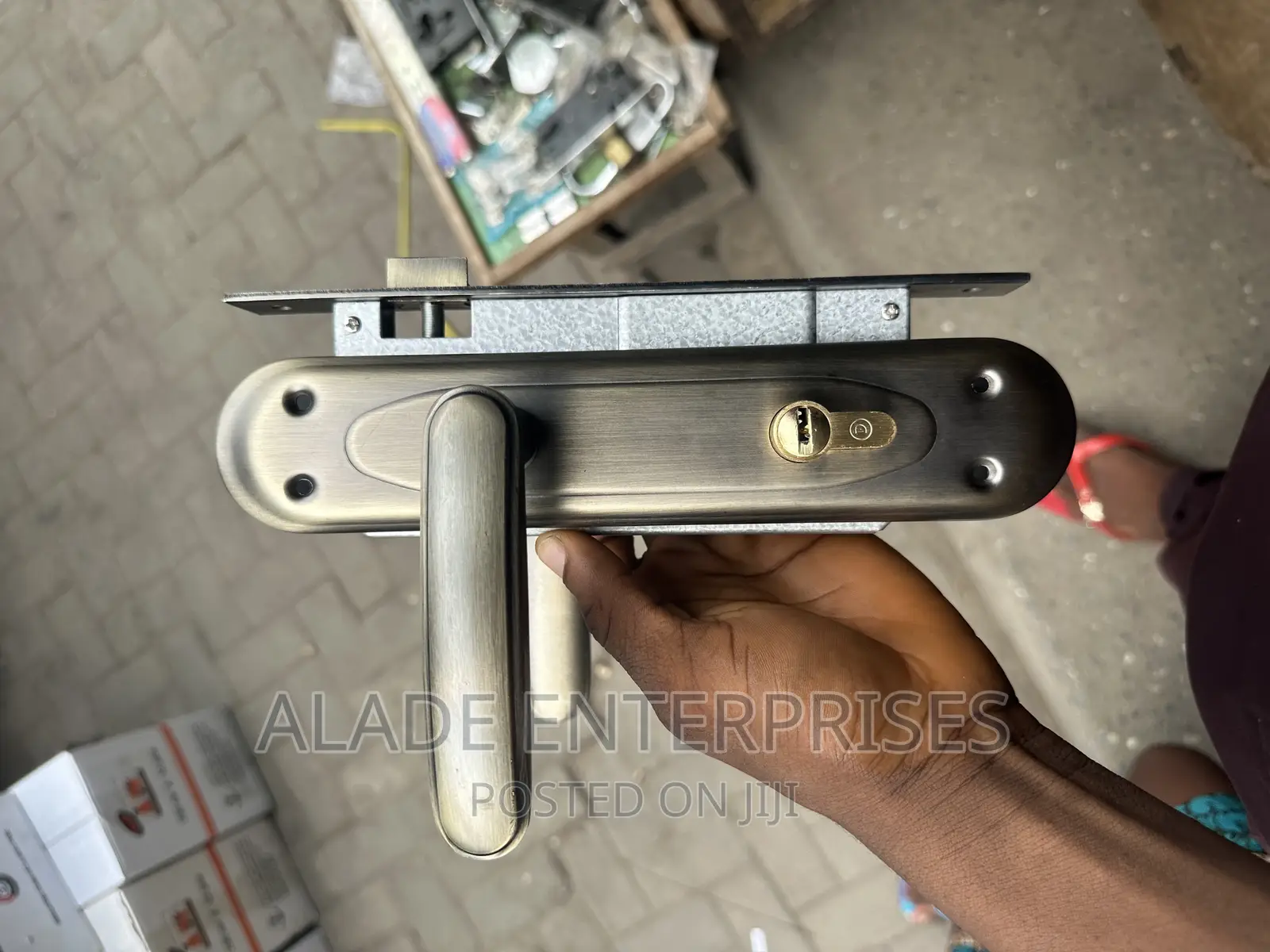 4 Hole High Quality 7inches Door Lock