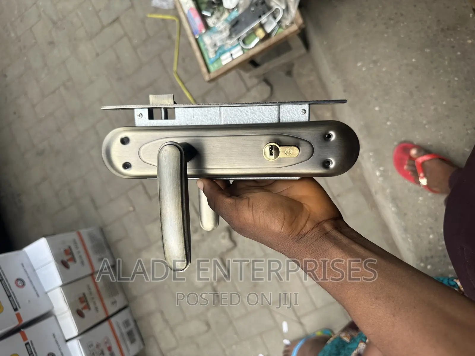 4 Hole High Quality 7inches Door Lock
