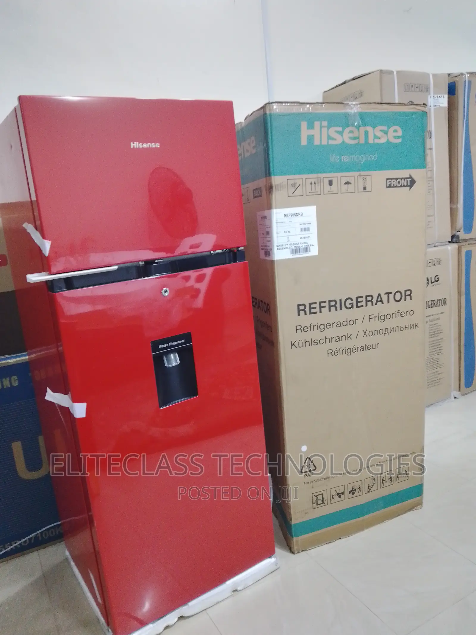 Hisense Top Mount Stylish Defrost 204L Refrigerator DRB-205