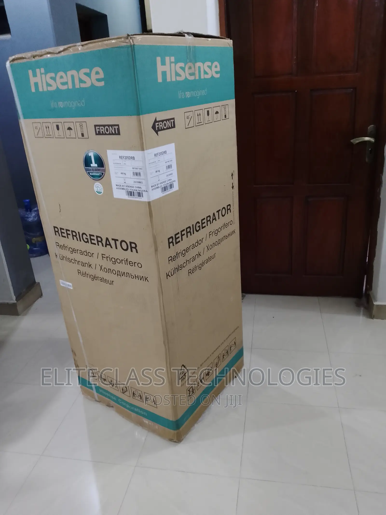 Hisense Top Mount Fast Freezing 204L Refrigerator DRB-205