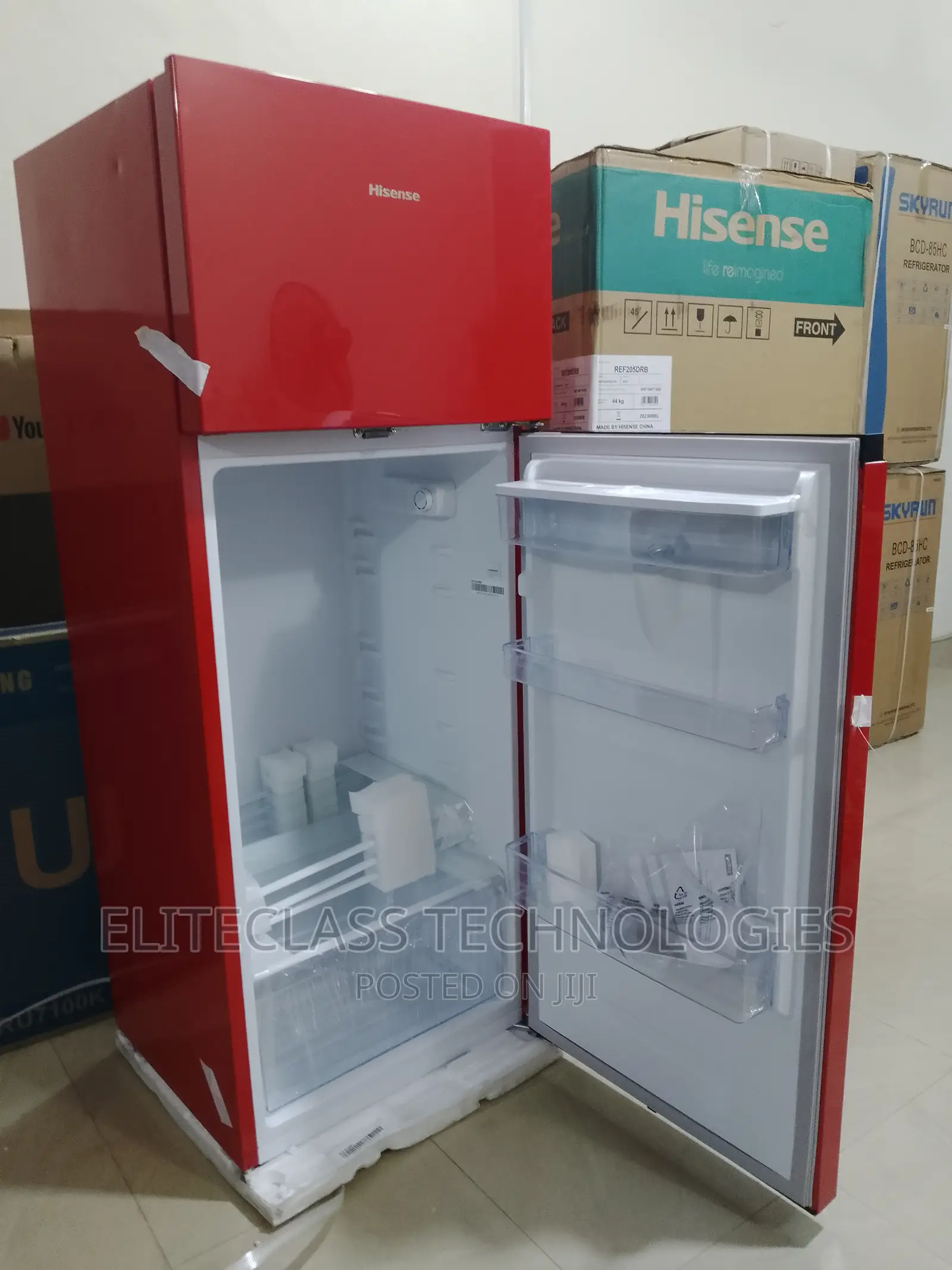 Hisense Top Mount Fast Freezing 204L Refrigerator DRB-205
