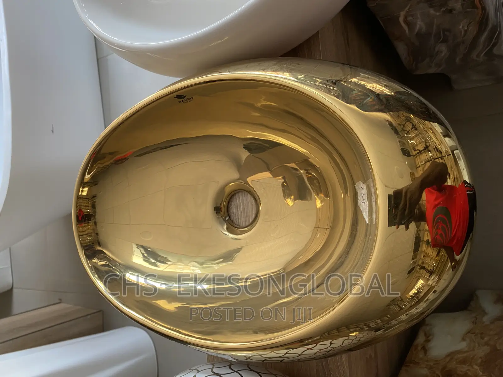 Marble Top Basin Gold White/Gold Black/Black White