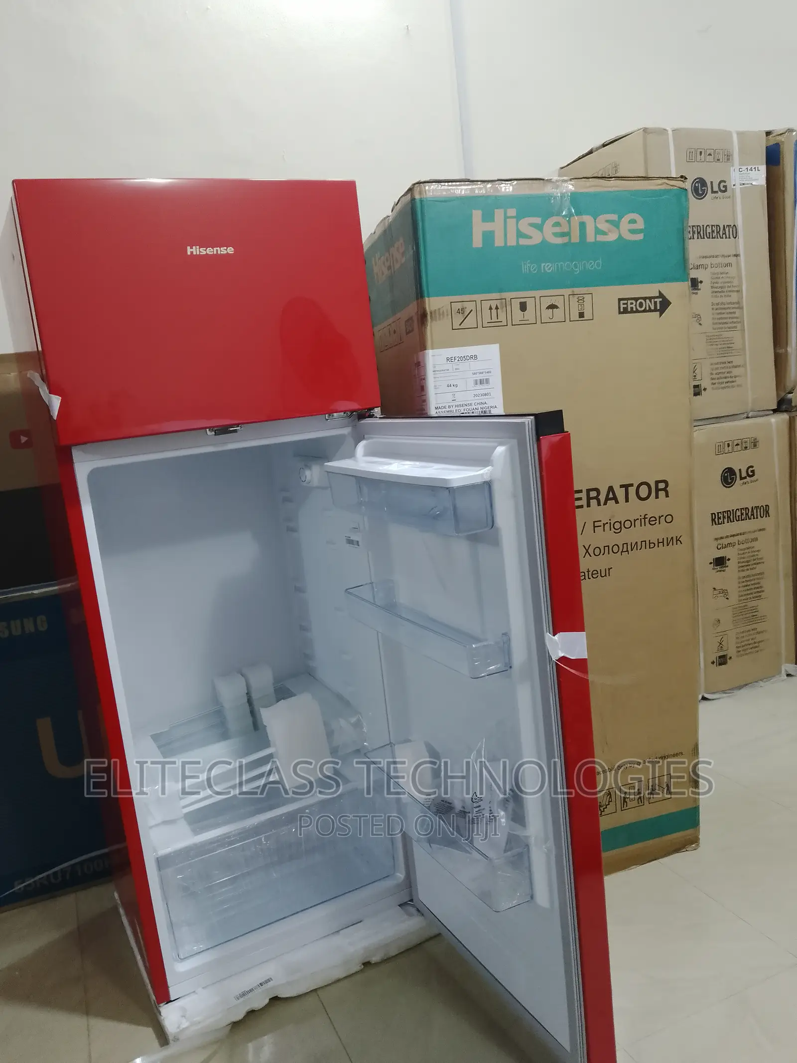 Hisense Top Mount Freezing 204L Refrigerator DRB-205