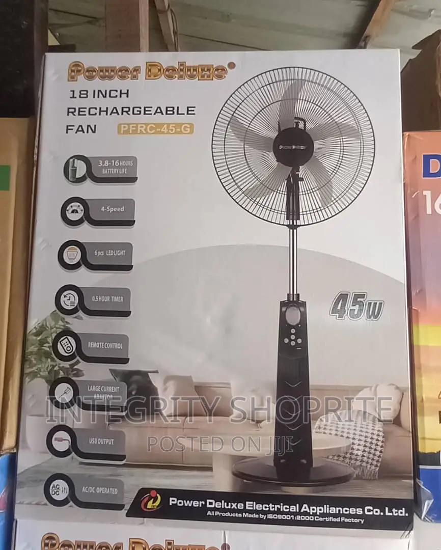 Power Deluxe 18 Inch Standing High Speed 5