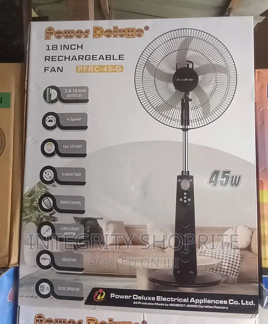 Power Deluxe 18 Inch Standing High Speed 5