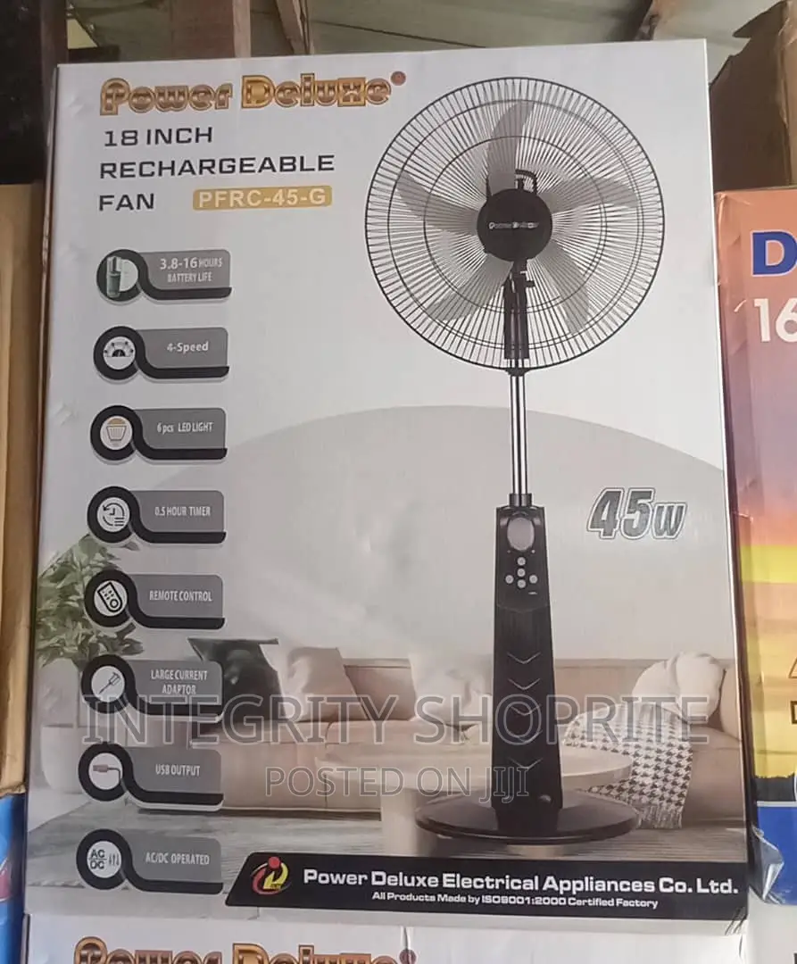 Power Deluxe 18 Inch Standing High Speed 5