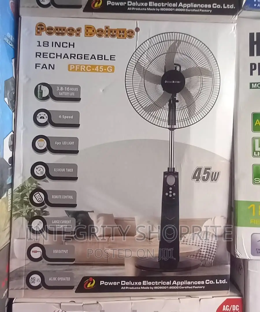 Power Deluxe 18 Inch Standing High Speed 5