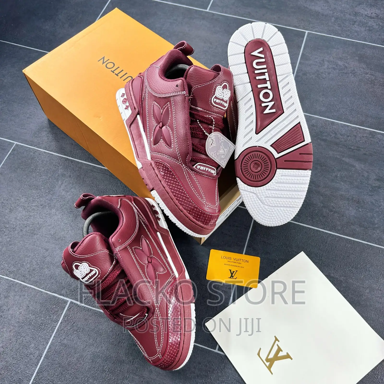 Original Louis Vuitton LV Skate Sneakers