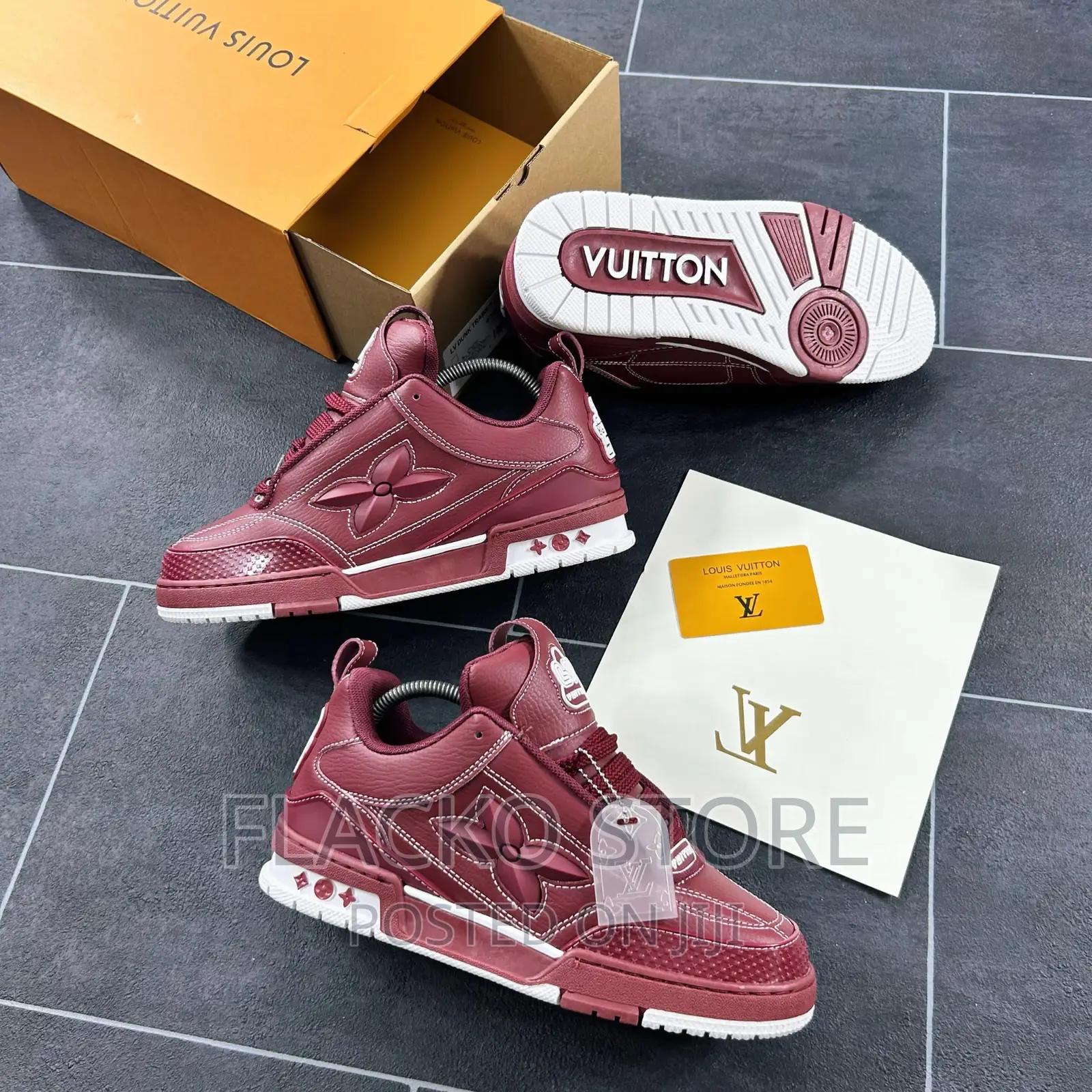 Original Louis Vuitton LV Skate Sneakers