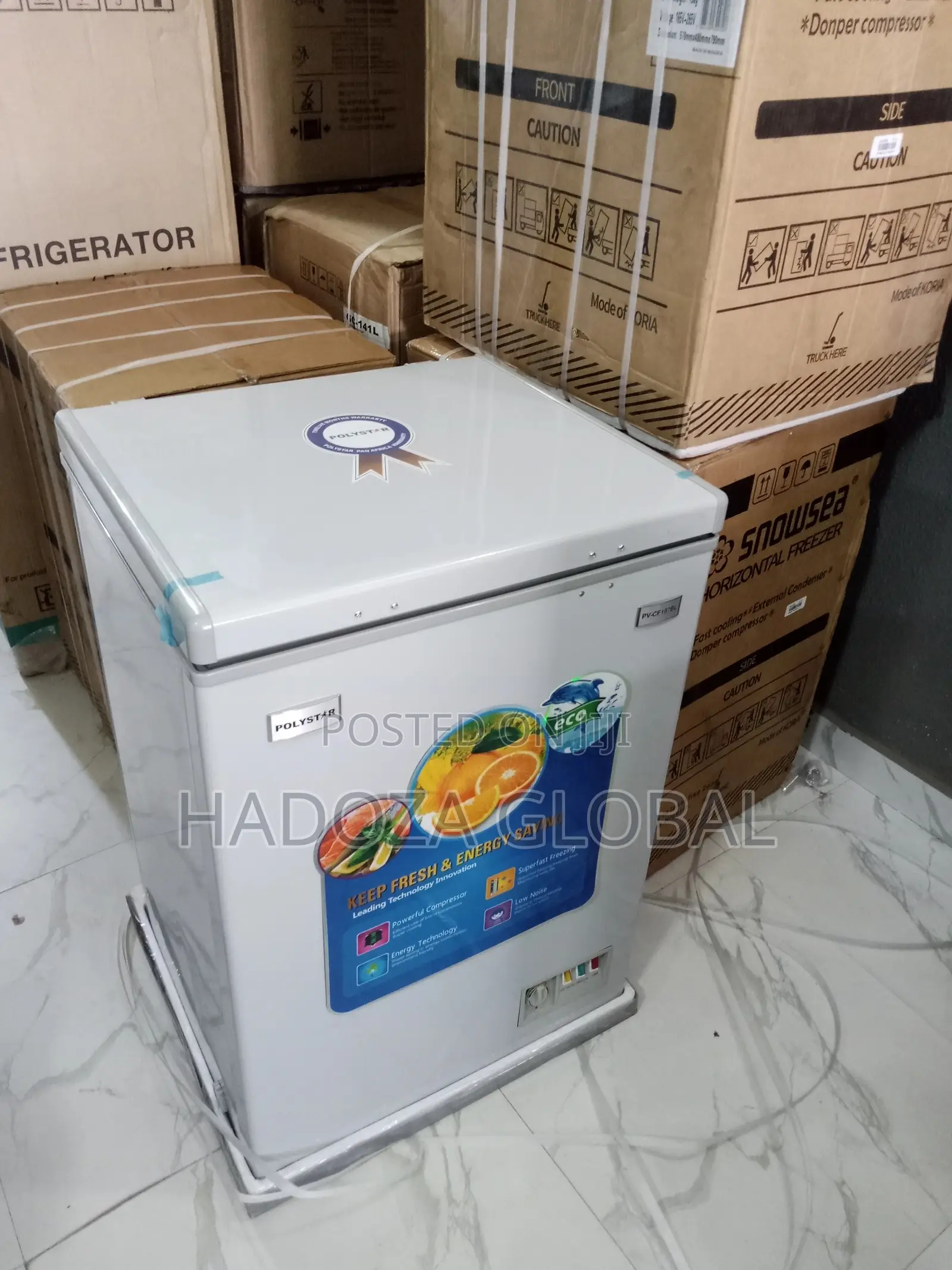 BRAND NEW Polystar Pv-Cf197bl Chest Freezer-100liters