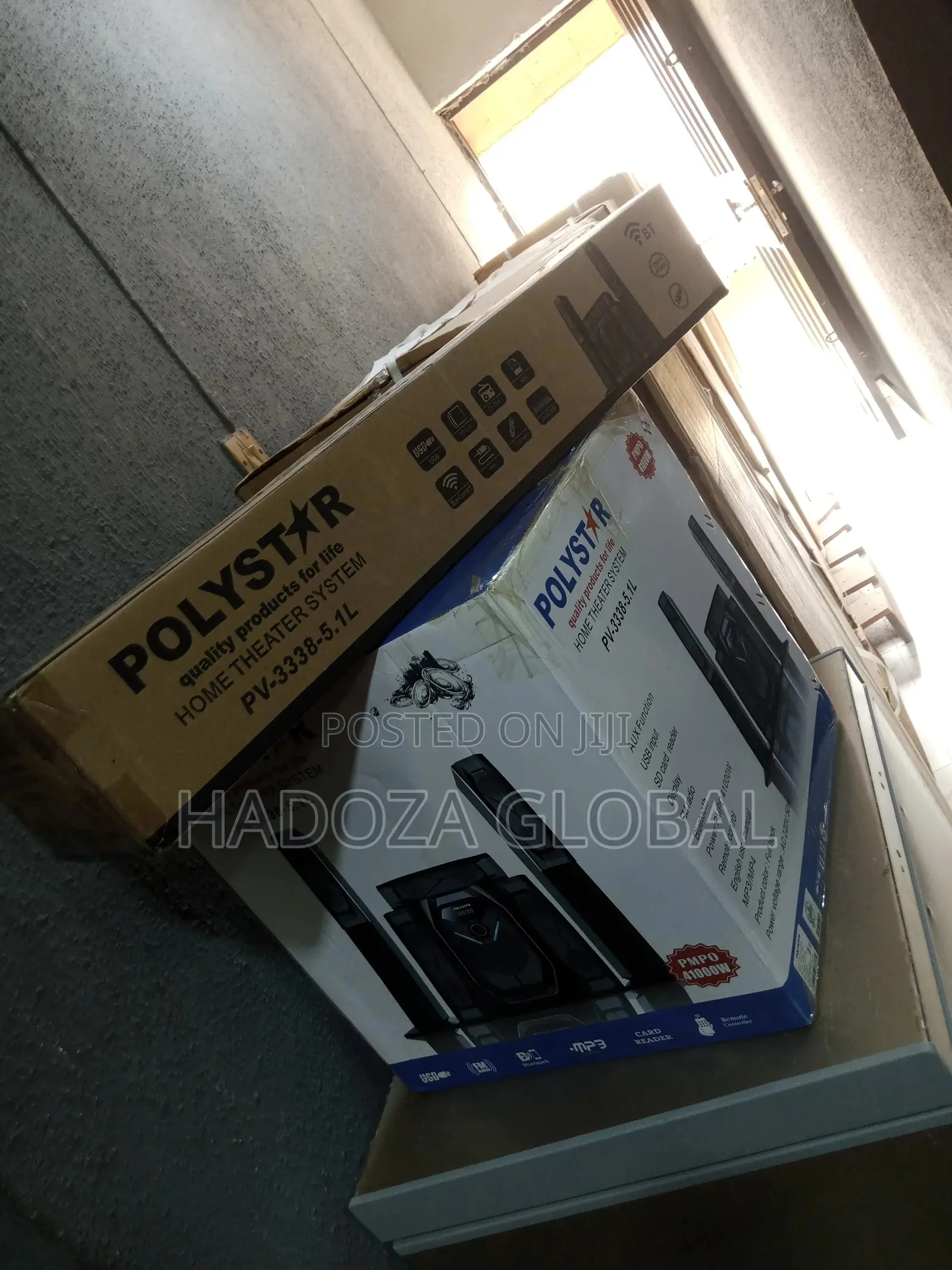 New Polystar Home Theatre(Pv-3338-5.1l)