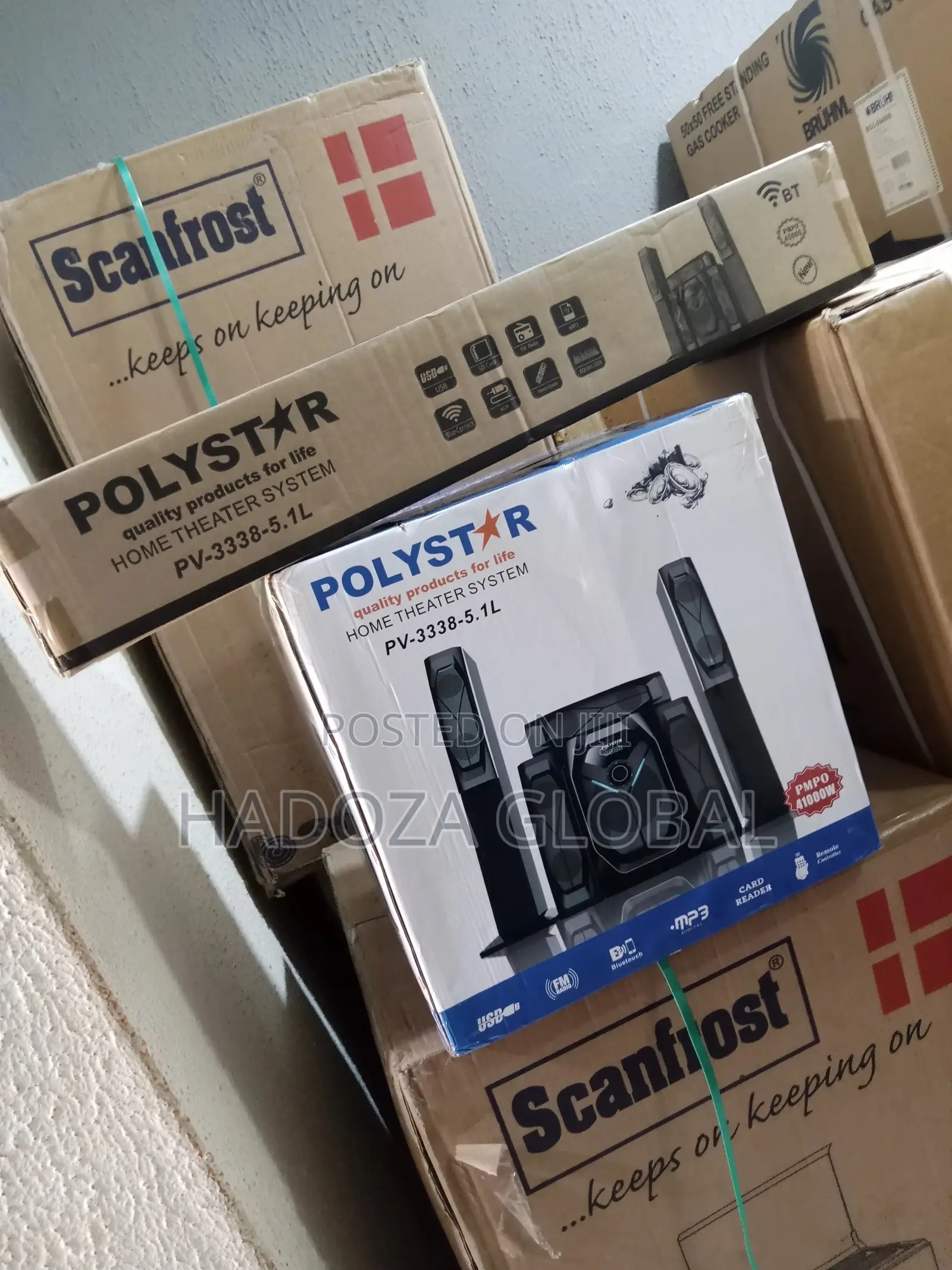 Quality Polystar Home Theatre(Pv-3338-5.1l)
