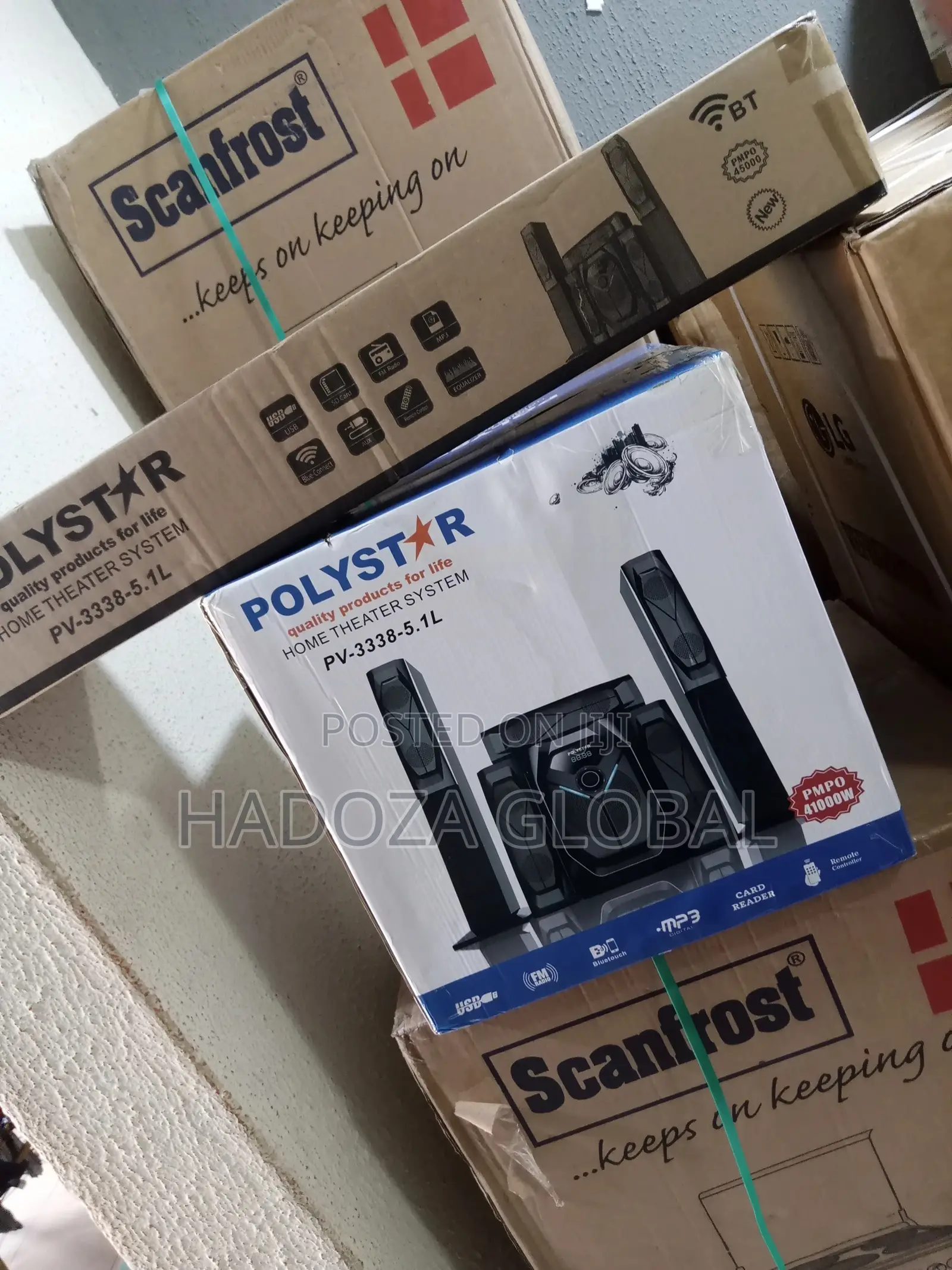 Polystar Home Theatre System (Pv-3338-5.1l)