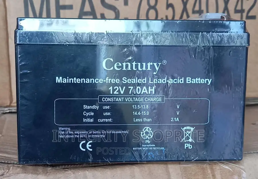 Century 12v 7.0ah Sealed Lead Acid