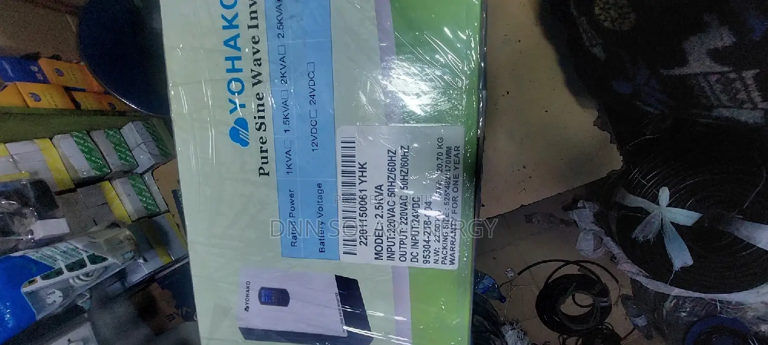 Yohako Inverter 2.5kva 24volts