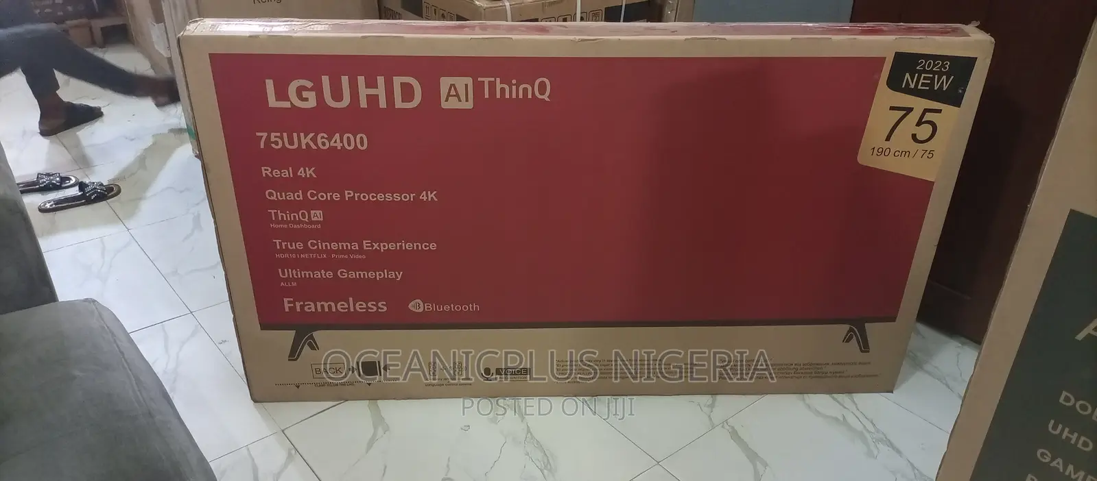 Spanking New LG 75inches Smart Tv (75uk6400)