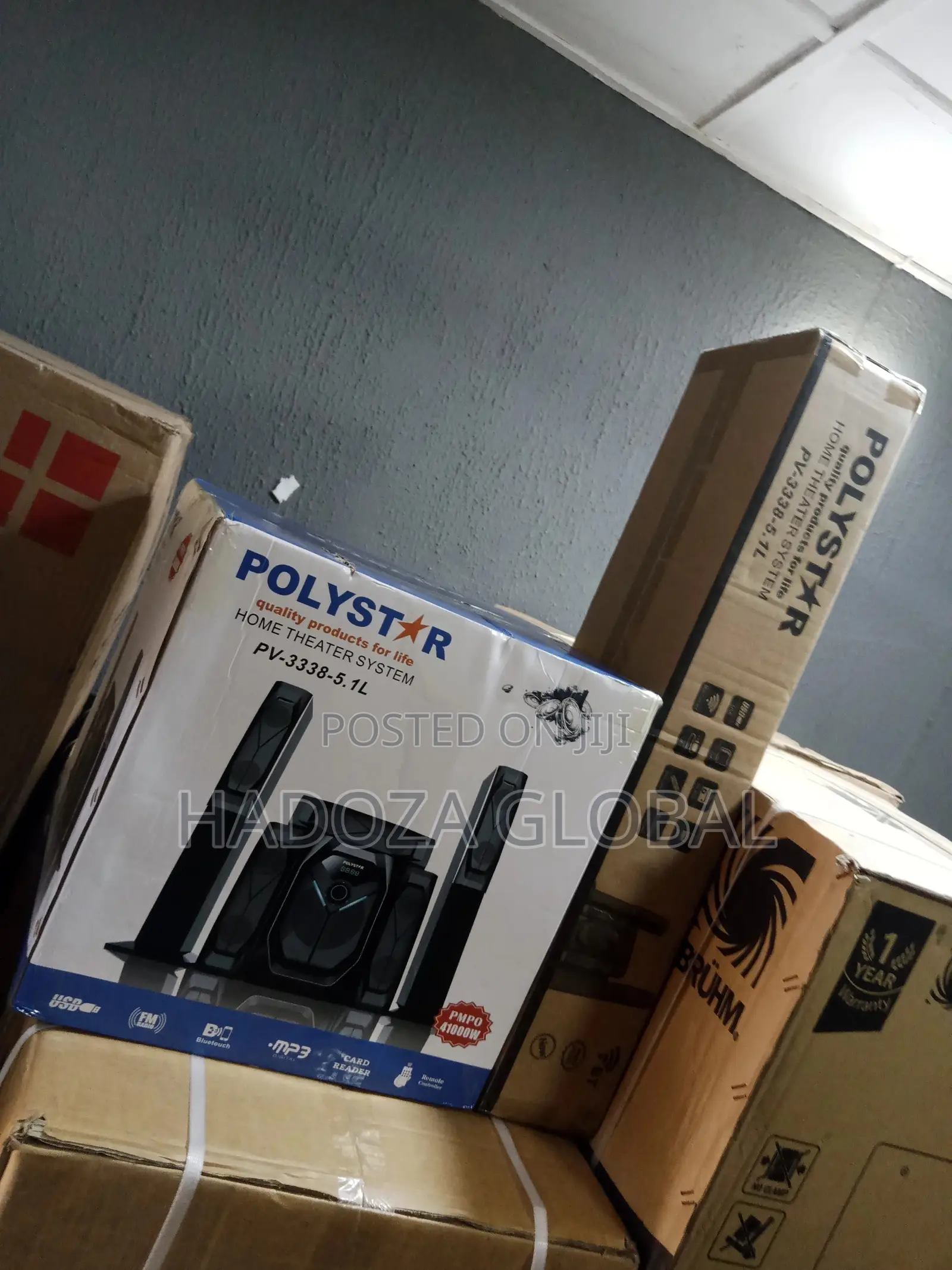 Durable Polystar Pv-3338-5.1l Home Theatre System