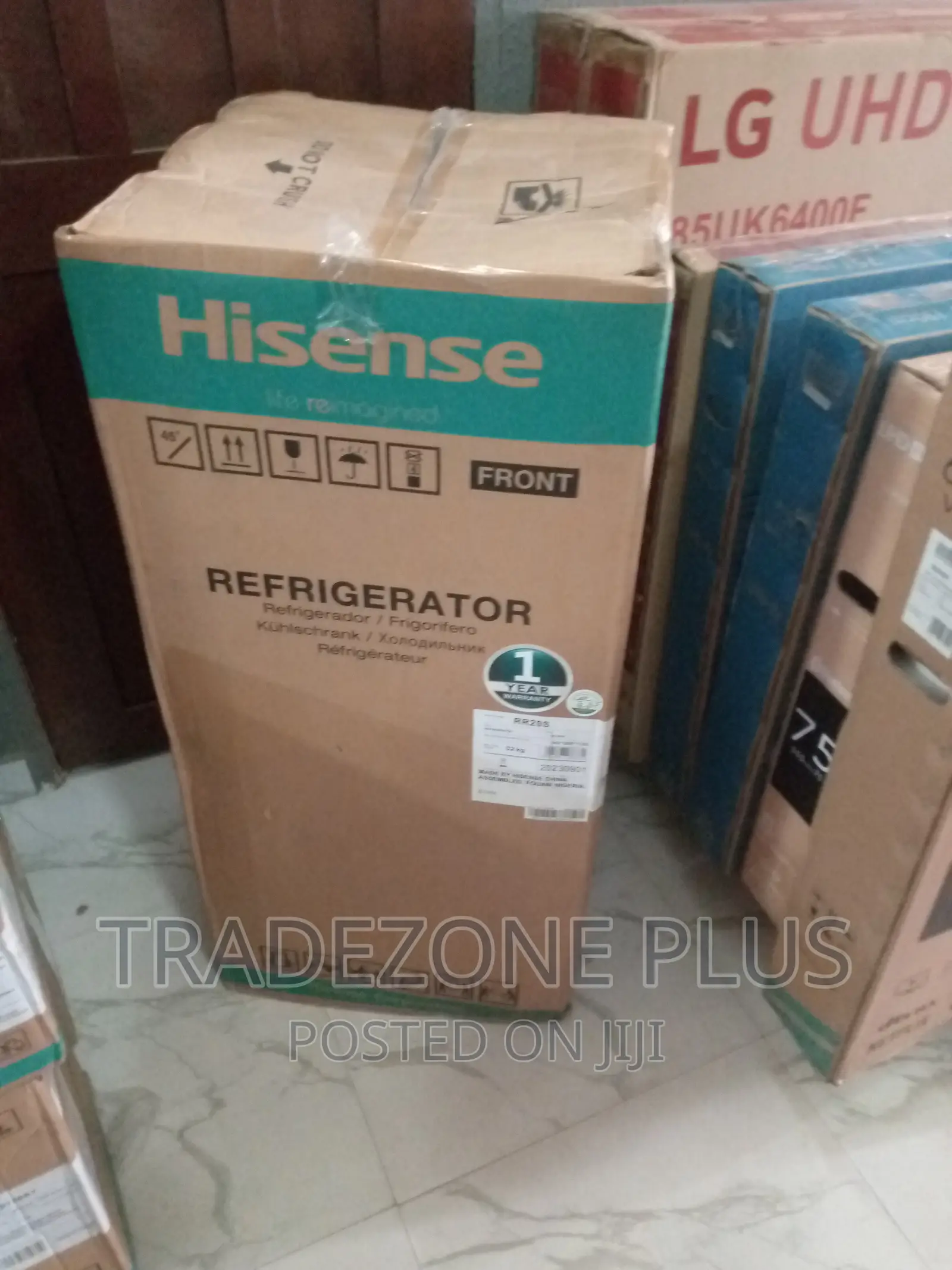 Brand New Hisense Rr20s Single Door Refrigerator