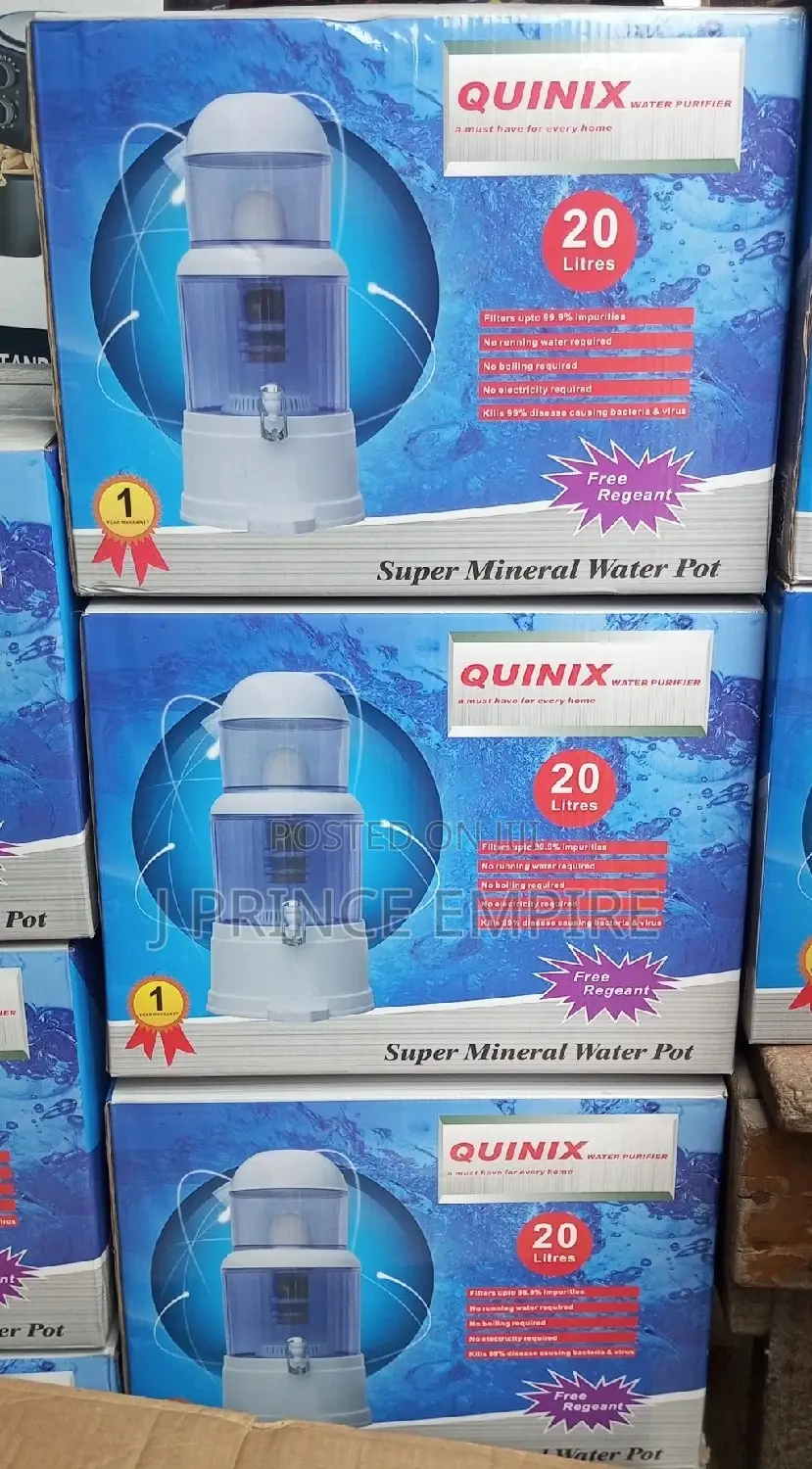 Quinix Water Purifier Filter Dispenser / Alkaline Ph - 20l
