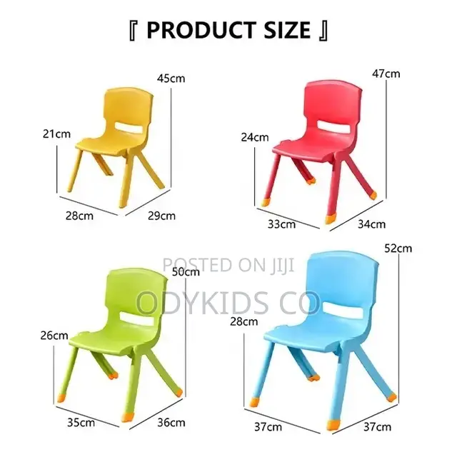 Preschool School Toddler Plastic Children's Chairs
