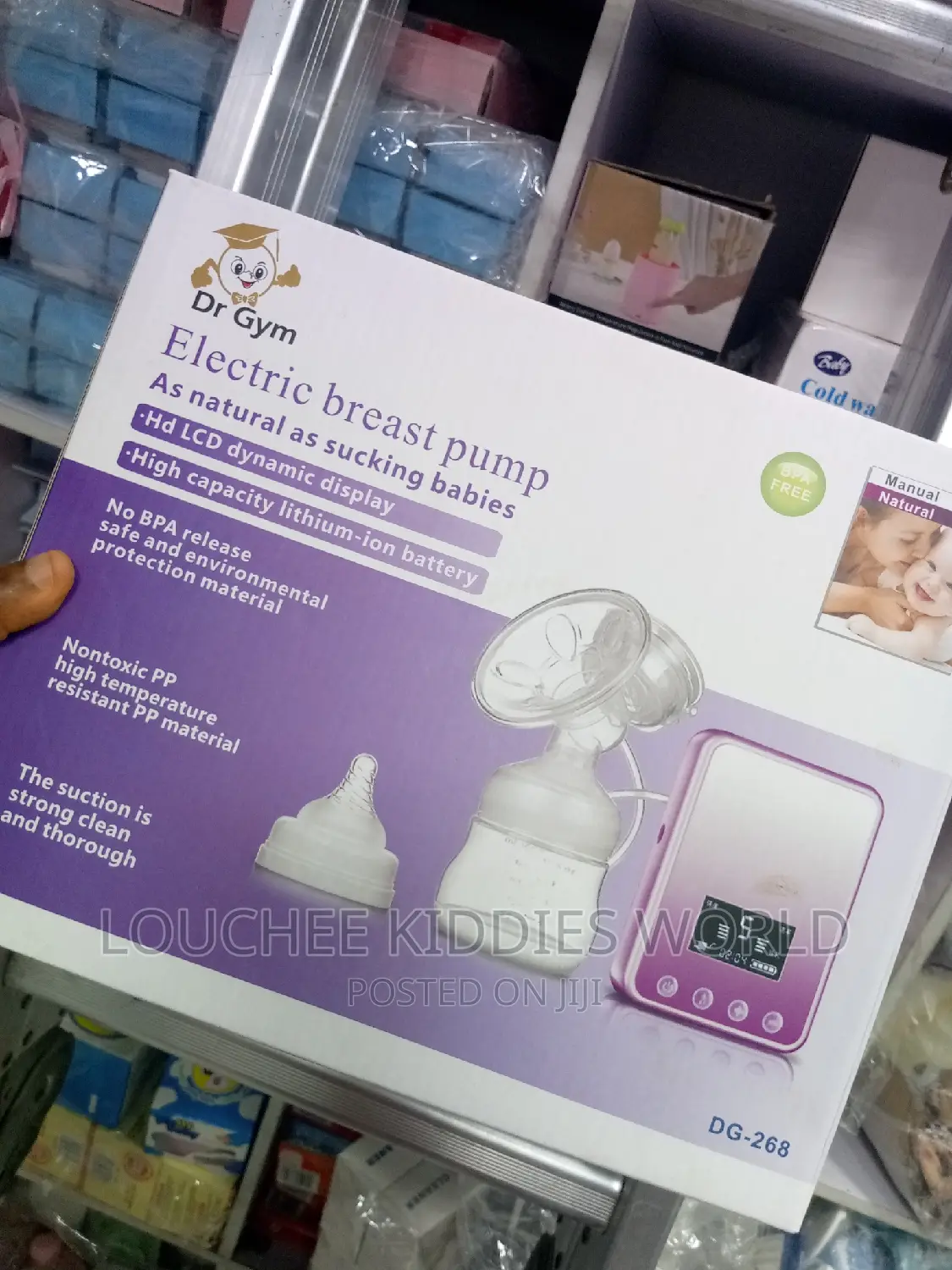 Electric Breast Pump With Power Bank