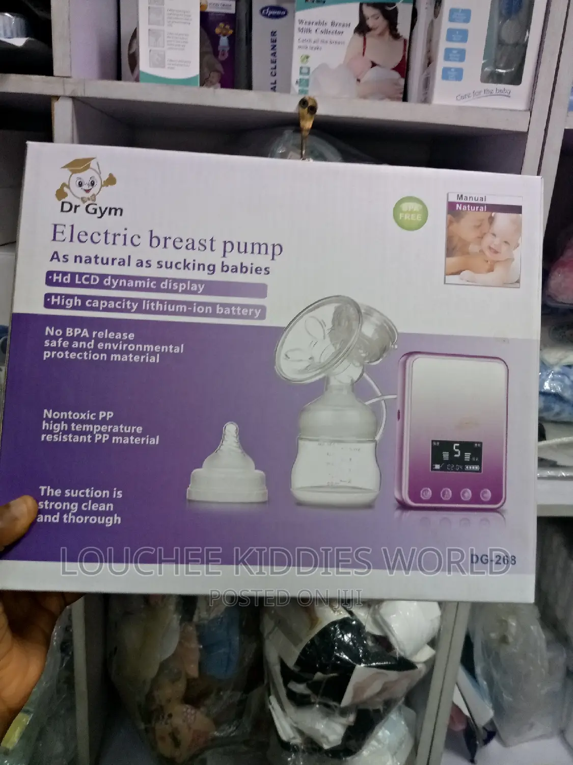 Electric Breast Pump With Power Bank