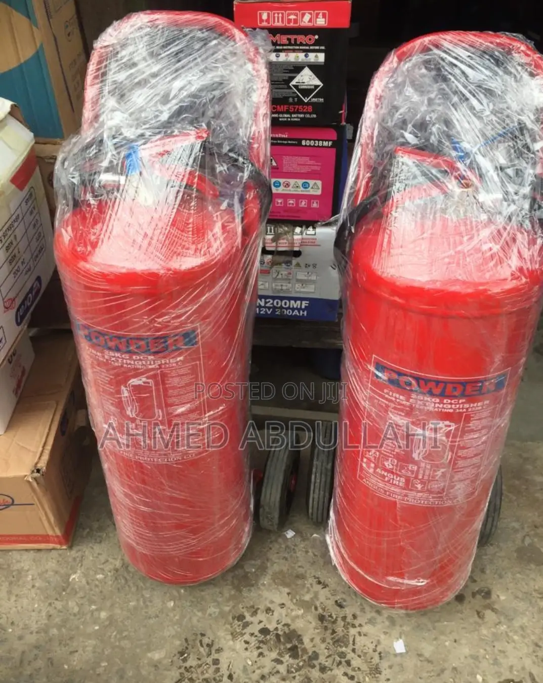 25kg Dcp F'ire Extinguisher