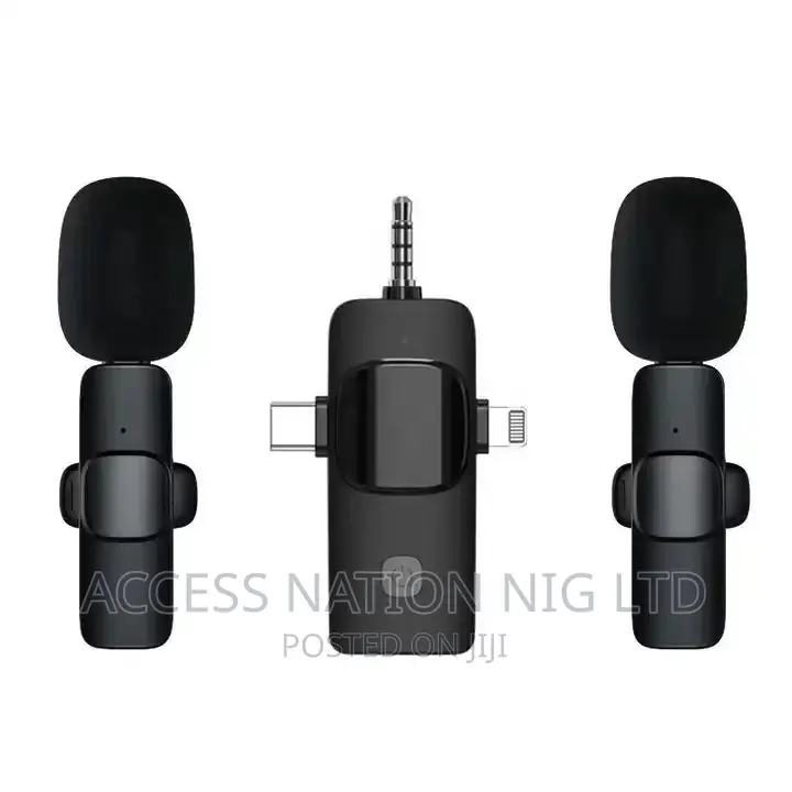 Hot Portable 3in1 Wirelessmicrophone Noise Cancellation