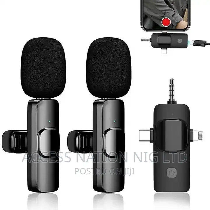 Hot Portable 3in1 Wirelessmicrophone Noise Cancellation