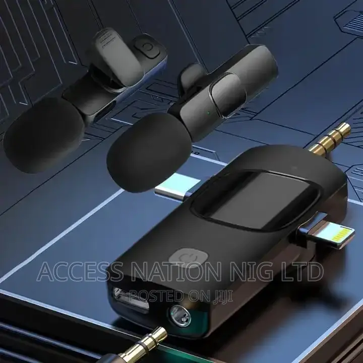 Hot Portable 3in1 Wirelessmicrophone Noise Cancellation