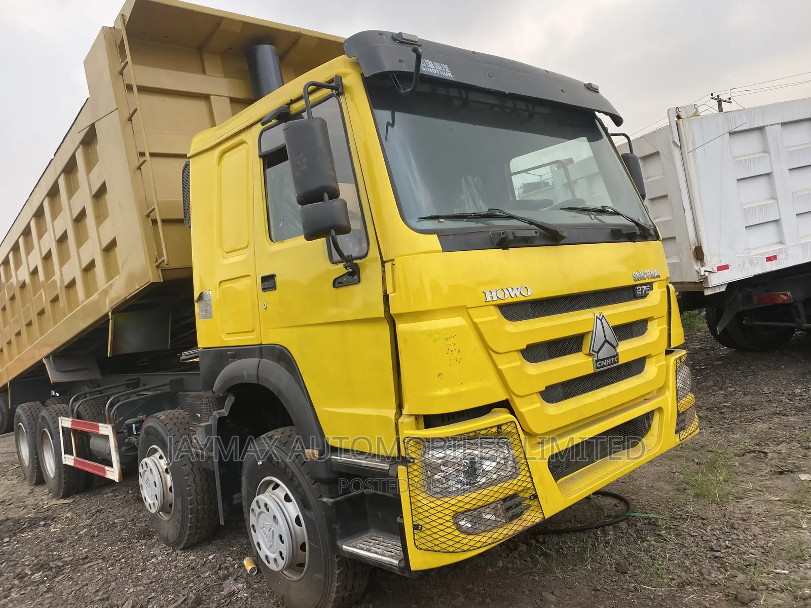 Howo 375 Dump Truck With 12 Tyres