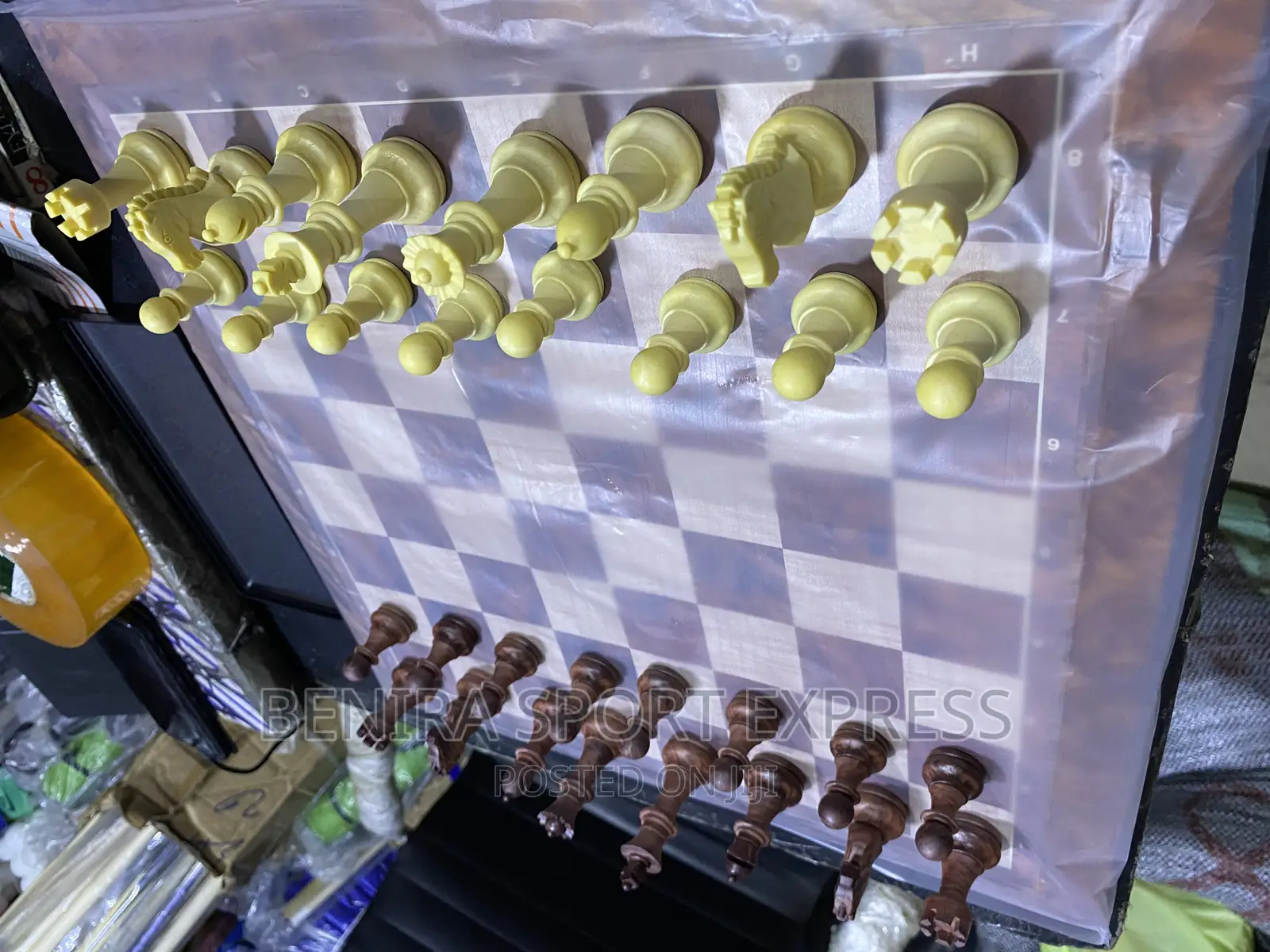 Wood Acrylic Chess Board
