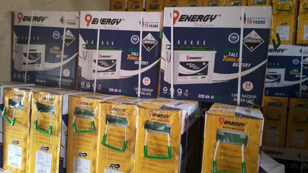 220ah Tall Tubular Battery