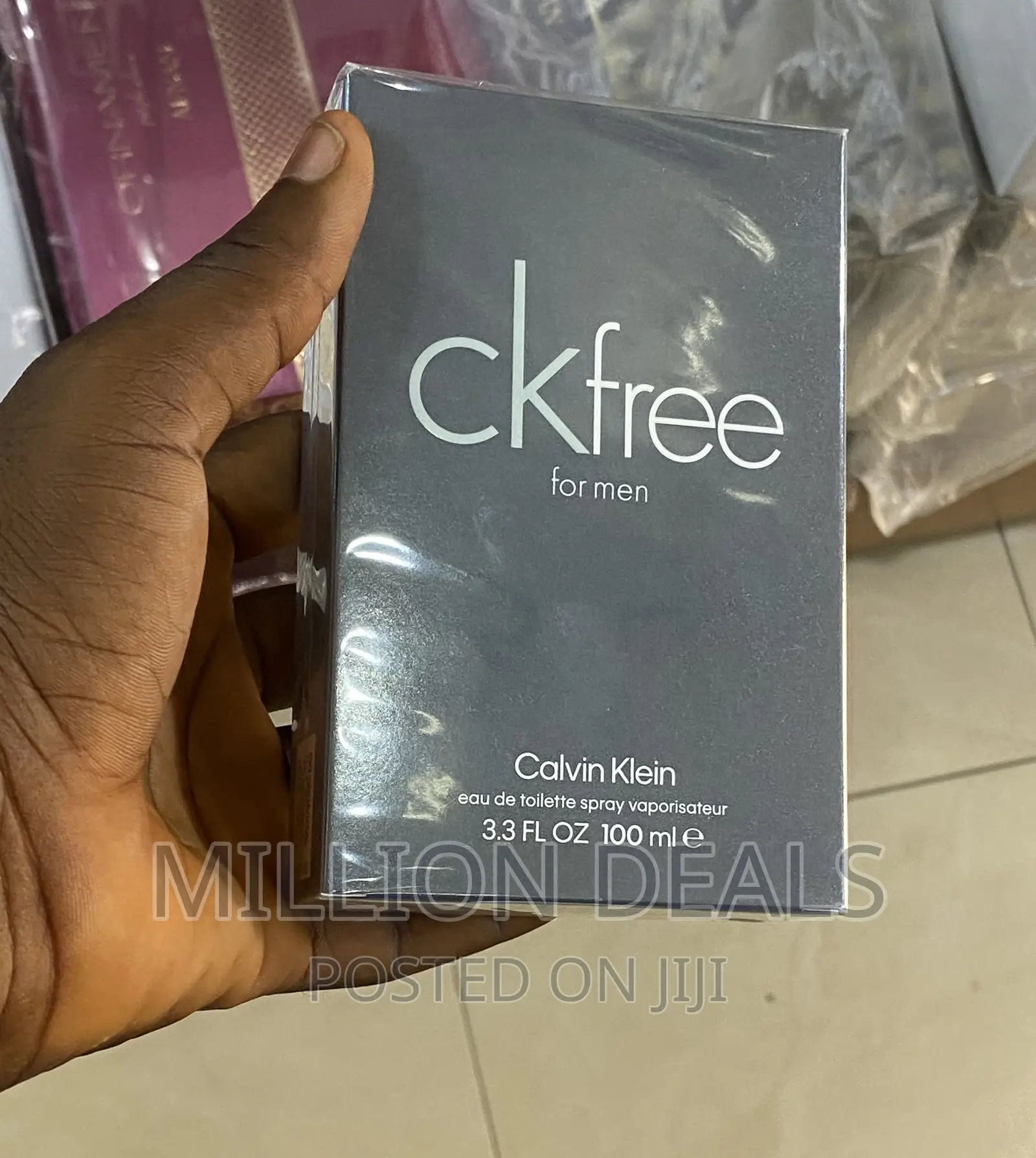 CALVIN Klein CK Free for Men Eau DE Toilette 100ml