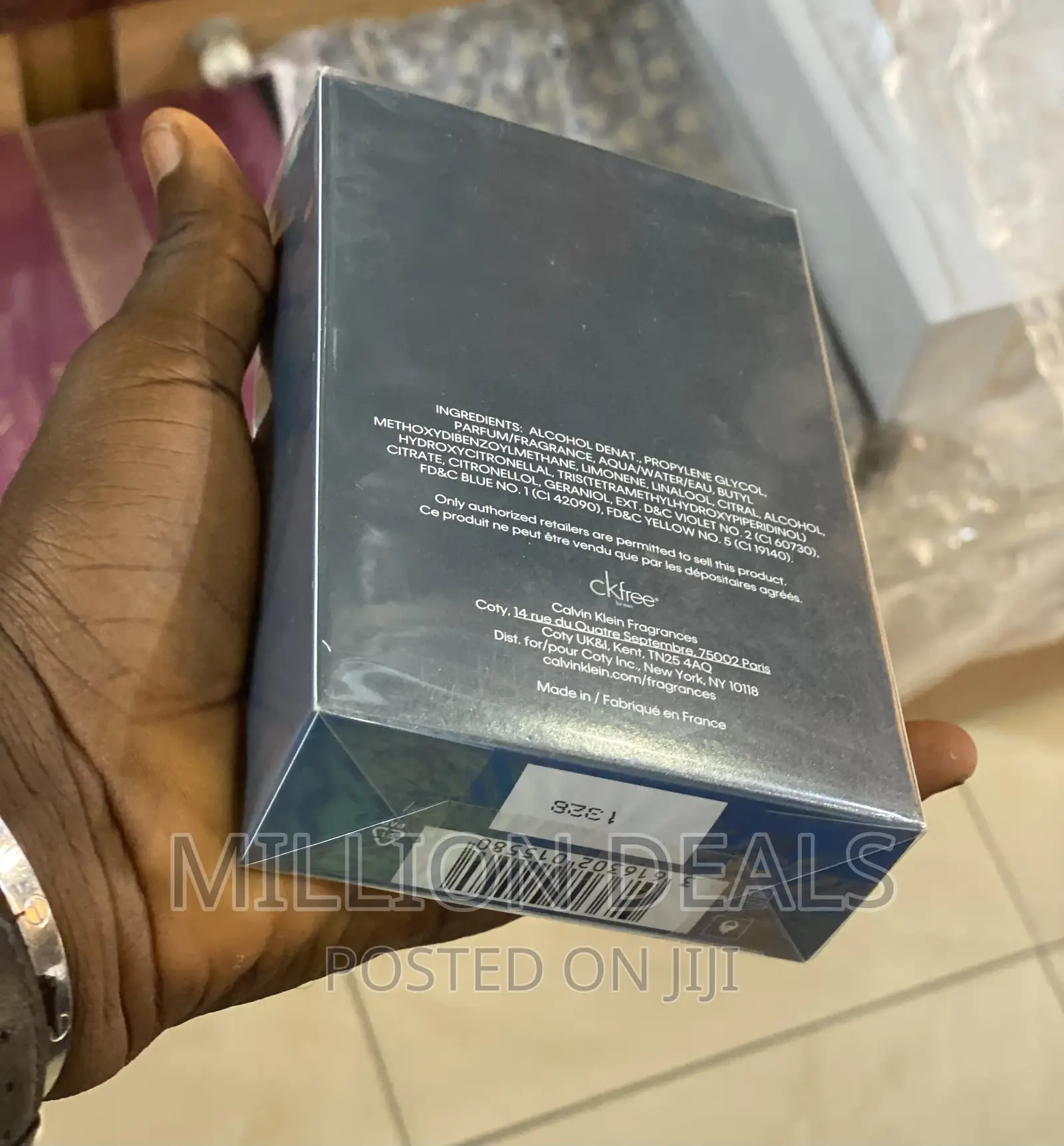 CALVIN Klein CK Free for Men Eau DE Toilette 100ml