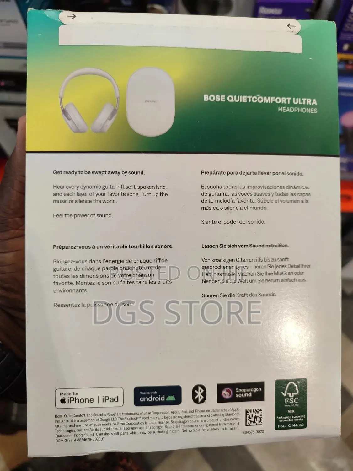Bose Quietcomfort Ultra Bluetooth Headphone
