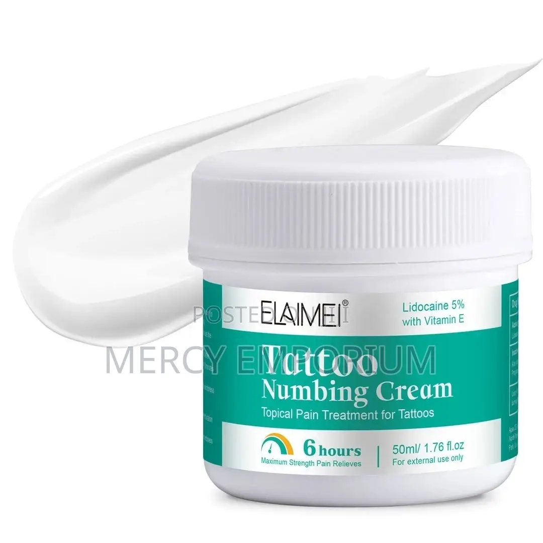 Best Numbing Cream. Tattoo, Piercing, Micro-Needling Blading