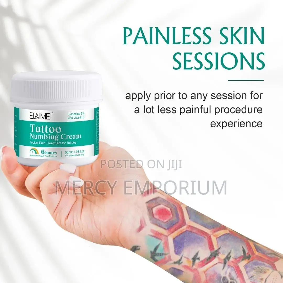 Best Numbing Cream. Tattoo, Piercing, Micro-Needling Blading