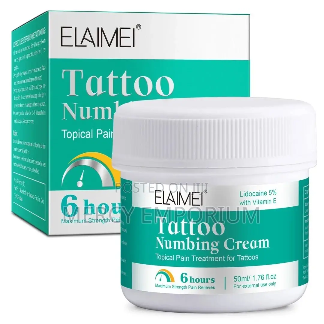 Best Numbing Cream. Tattoo, Piercing, Micro-Needling Blading